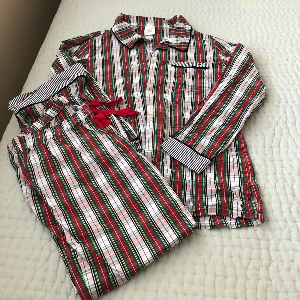 Vineyard Vines pajama set S 100% cotton plaid